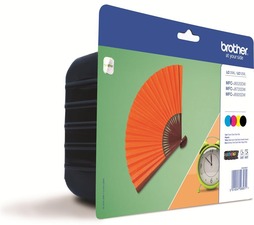 Inkoustová cartrige - MultiPack, Brother, Brother MFC J6920DW, Bk+C,Y,M, LC129XLVALBP, 120