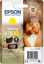 Epson originální ink C13T37944010, 378XL, yellow, 9,3ml, Epson XP-15000