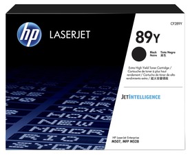 HP originální toner CF289Y, black, 20000str., HP 89Y, extra high capacity, HP LaserJet Ent