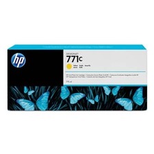 HP originální ink B6Y10A, No.771C, yellow - expirace (aug2021)