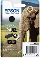 Epson originální ink C13T24314012, T2431, 24XL, black, 10ml, Epson