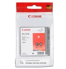 Canon originální ink PFI101 Red, red, 130ml, 0889B001, Canon iPF-5000