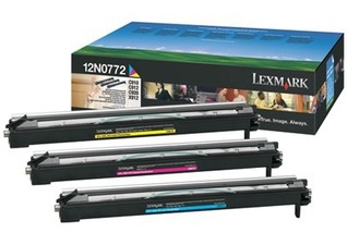 Valec Lexmark Optra C910/C912, CMY, 12N0772, 3x28000s, 3-pack, O