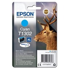 Epson originální ink C13T13024012, T1302, cyan, 765str., 10,1ml, Epson Stylus Office BX320