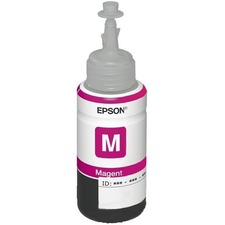 Inkoustová cartridge Epson L100, L200, L300, C13T66434A, magenta, 1*70ml, O