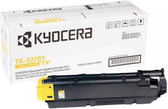Kyocera originální toner 1T02YJANL0, yellow, 5000str., TK-5370Y, - poškození obalu D