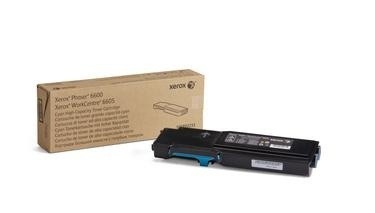 Xerox originálny toner 106R02233, cyan, Xerox Phaser 6600, Workcentre 6605, 6000str.