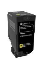 Lexmark originální toner 74C2HYE, yellow, 12000str., corporate cartridge, high capacity
