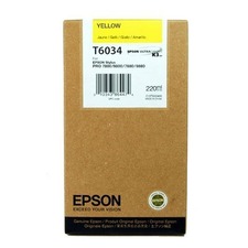 Epson originální ink C13T603400, yellow, 220ml, Epson Stylus Pro 7800, 7880, 9800, 9880