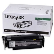 Tonerová cartridge Lexmark X422, black, 12A4715 - poškození obalu D (viz. popis)