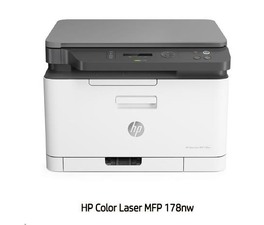 HP Color Laser 178NW, předváděcí tiskárna, nátisk 1 strana, SN:CNB1RBJ11W