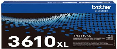 Brother originální toner TN3610XL, black, 25000str., Brother HL-L6410DN, O