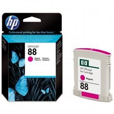 HP originální ink C9387AE, No.88, magenta - prošlá exp (oct2016); obal B (viz. popis)