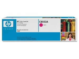 Tonerová cartridge HP, magenta, C8553A - poškozený obal B (viz. popis)