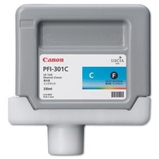 Canon originální ink PFI301C, cyan, 330ml, 1487B001, Canon iPF-8000, 8000S, 9000, 9000S