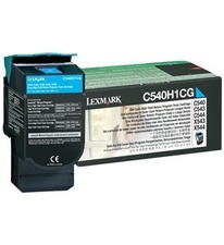 Tonerová cartridge Lexmark C540 / X543 / X544 / X543 / X544, cyan, C540H1CG, 2000s, return