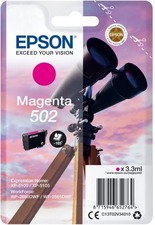 Epson originální ink C13T02V34010, 502, T02V340, magenta, 165str., 3.3ml, Epson XP-5100, X
