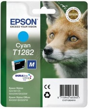 Epson originální ink C13T12824012, T1282, cyan, 3,5ml, Epson Stylus S22, SX125, 420W, 425W