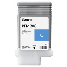 Canon originální ink PFI120C, cyan, 130ml, 2886C001, Canon TM-200, - prošlá expirace 2025