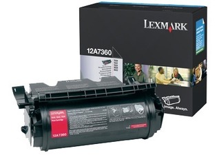 Tonerový cartridge Lexmark T630, T632, T634, X630, X632e, black, 12A7360, 5000s, O