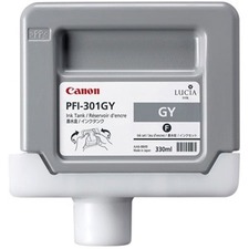 Canon originální ink PFI301GY, grey, 330ml, 1495B001, Canon iPF-8000, 8000S, 9000, 9000S