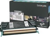 Tonerová cartridge Lexmark C522n, C524, black, C5220KS - pošk. obal B (viz. popis)