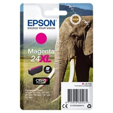 Epson originální ink C13T24334012, T2433, magenta, 24XL, 8,7ml, Epson