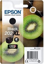 Epson originální ink C13T02G14010, 202 XL, black, 1x13.8ml, Epson XP-6000, XP-6005