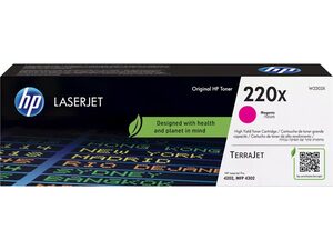 HP originální toner W2203X, magenta, 5500str., high capacity, HP 220X, HP Color LaserJet P