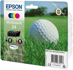 Epson inkoustová náplň/ T3466/ Multipack 34 DURABrite Ultra Ink/ 4x barvy