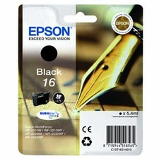 Inkoustová cartrige, Epson, Epson WorkForce WF-2540WF, WF-2530WF, black, C13T16214010, 5,4
