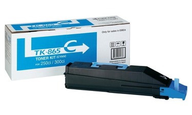 Kyocera toner TK865C, cyan,  1T02JZCEU0 - poškození obalu B (viz. popis)