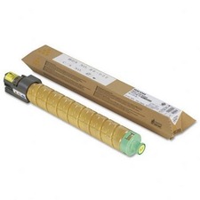 Originální toner Ricoh MPC 3003, 3503, yellow, 841818 - poškození obalu D (viz. popis)