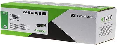 Lexmark originální toner 24B6888, black, 21000str.