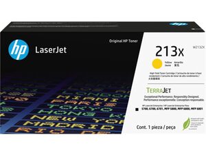 HP originální toner W2132X, yellow, 6000str., high capacity, HP 213X, HP Color LaserJet En