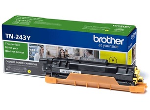 Brother originální toner TN243Y, yellow, 1000str., Brother DCP-L3500, MFC-L3730, MFC-L3740