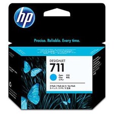 Inkoustová cartridge HP Deskjet T120, T520, cyan, CZ134A- prošlá expirace (2025)