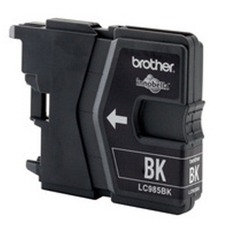 Inkoustová cartridge Brother DCP-J315W, LC-985BK, black, 300s, O