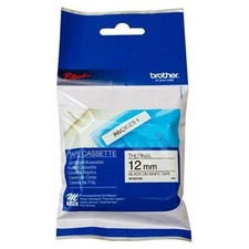 Brother, TM-K231, 12mm, čierna tlač/biely podklad, O