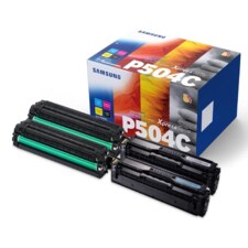 HP originální toner SU400A, CLT-P504C, HP 504S, CMYK, 2500str.