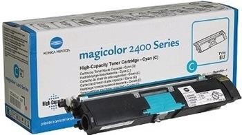 Originální toner, Konica Minolta MC 2400, 2430, cyan, 1710589007, 4500 str., A00W332