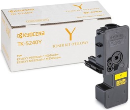 Kyocera originální toner TK-5240Y, yellow, 3000str., 1T02R7ANL0, Kyocera M5526cdn, M5526cd