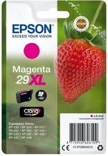 Epson originální ink C13T29934012, T29XL, magenta, 6,4ml, Epson Expression Home XP-235,XP-