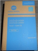 Konica Minolta originální toner AAJW450, cyan, 9000str., TNP79C, Konica Minolta Bizhub C33
