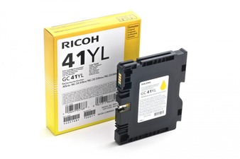 Ricoh originální gelová náplň 405768, yellow, 600str., typ GC-41, Ricoh AFICIO SG3100, SG3