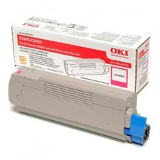 Toner OKI C5800, 5900, magenta, 43324422, 5000s, O - poškození obalu D (viz. popis)