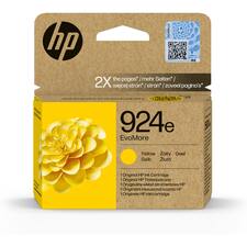 HP 924e EvoMore Yellow Original Ink 4K0U9NEv(800 pages)- prošlá expirace (2026)