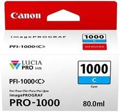 Canon cartridge PFI-1000 C Cyan Ink Tank
