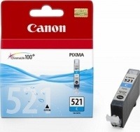 Canon originální ink CLI521C, cyan, 505str., 9ml, 2934B001, Canon iP3600, iP4600, MP620, M