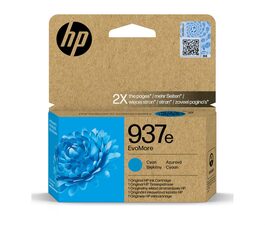 HP originální ink EvoMore 4S6W6NE, HP 937e, cyan, 1650str.